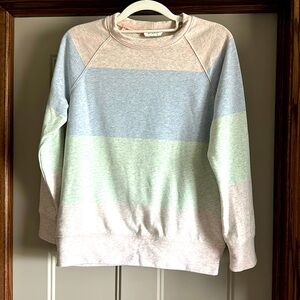 Storia Pastel Striped Sweatshirt